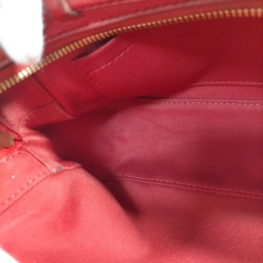 Louis Vuitton Saintonge Red Monogram